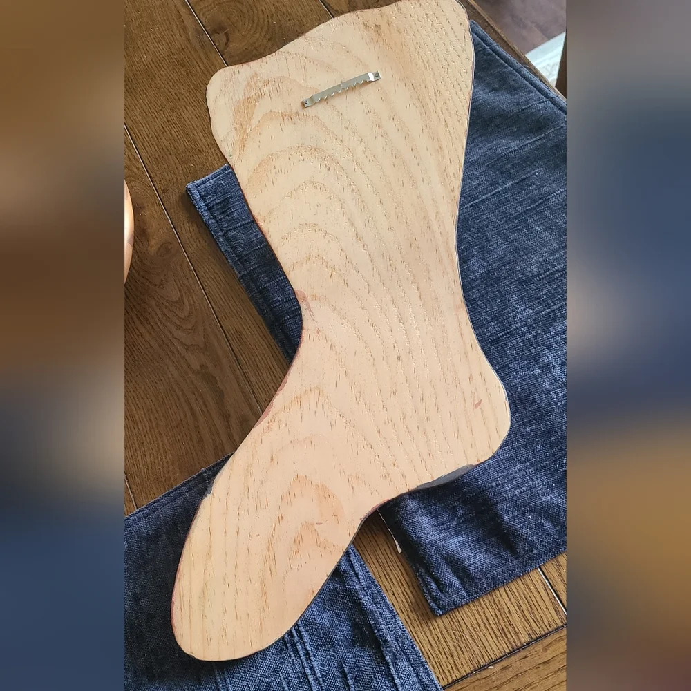 unknown handpainted wood